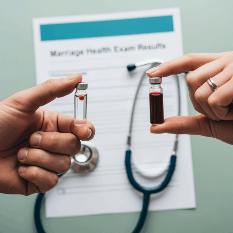 Illustration for: Proposal for Mandatory Marriage Health Exams