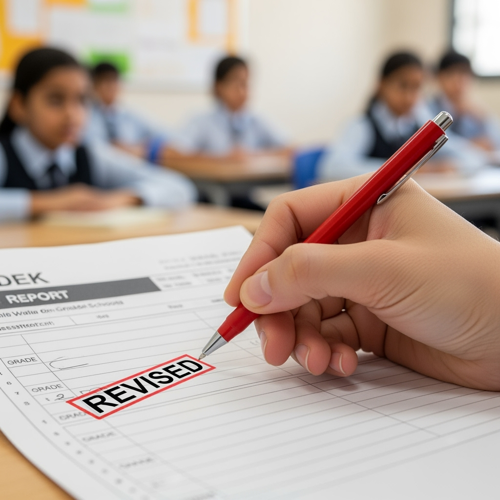 Illustration for: ADEK Cracks Down on Grade Inflation in Abu Dhabi Schools