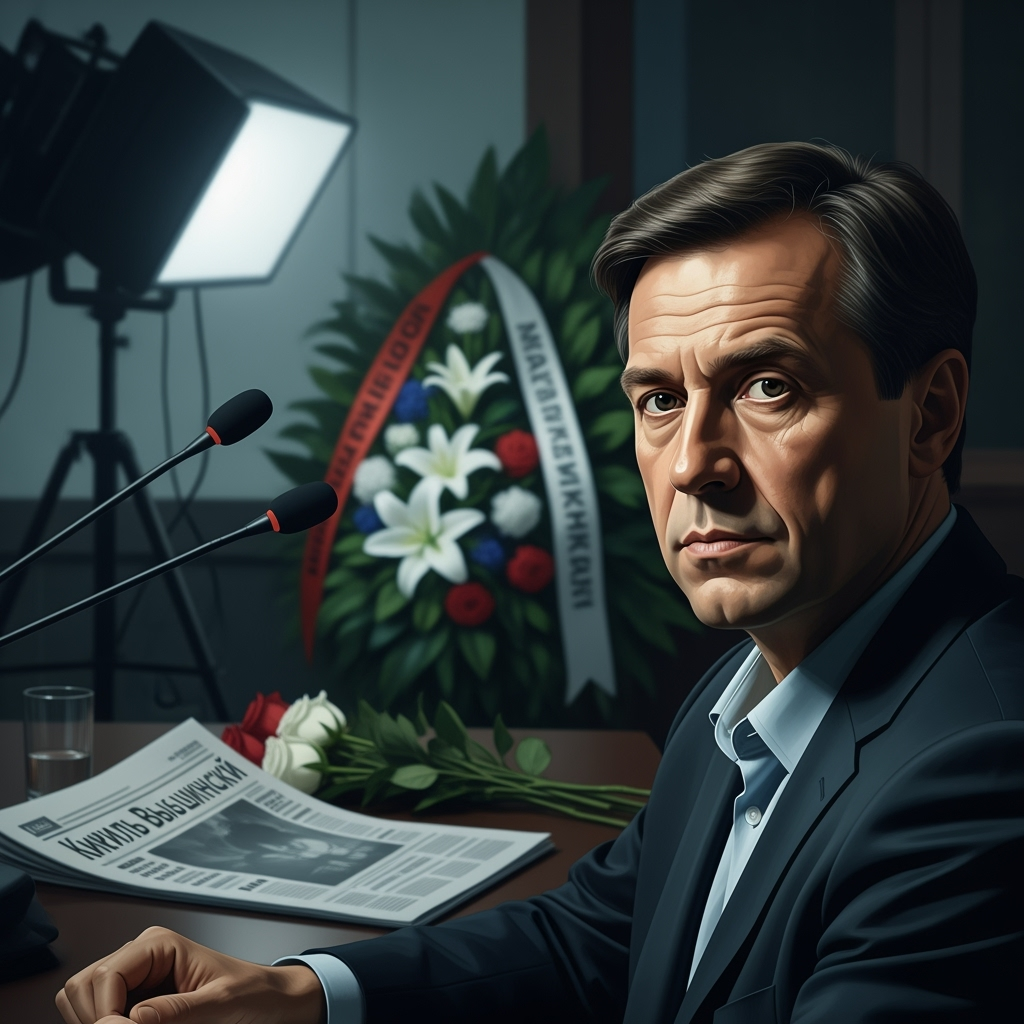 Illustration for: Journalist Kirill Vyshinsky Passes Away
