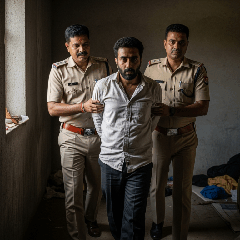 Illustration for: UAE Businessman Rescued After Kerala Kidnapping