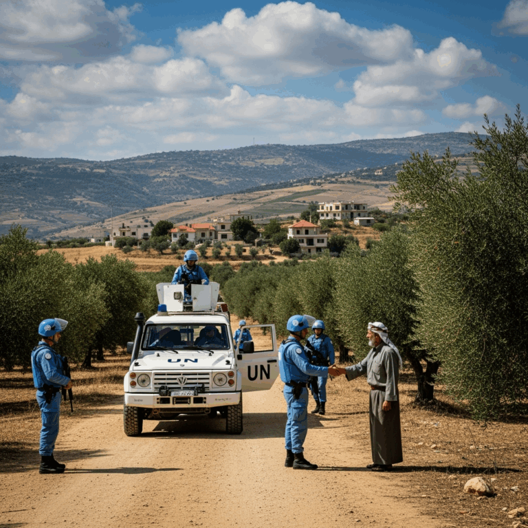 Illustration for: UNIFIL Mandate Extension and Cooperation in Southern Lebanon