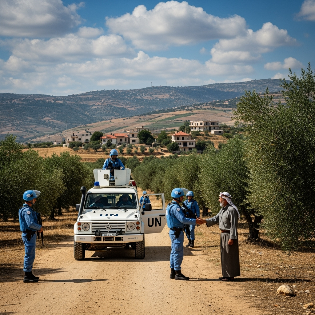 Illustration for: UNIFIL Mandate Extension and Cooperation in Southern Lebanon