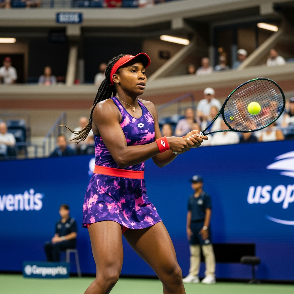 Illustration for: Coco Gauff's Bold Move Before US Open
