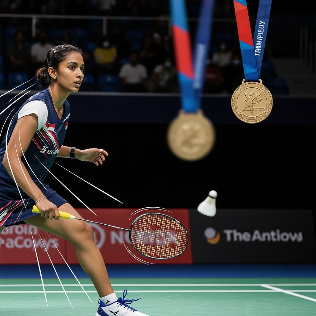Illustration for: Tanisha Crasto Nears World Championship Medal