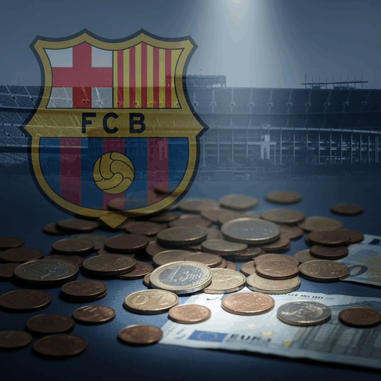 Illustration for: Barcelona Considers Offer Amid Financial Challenges