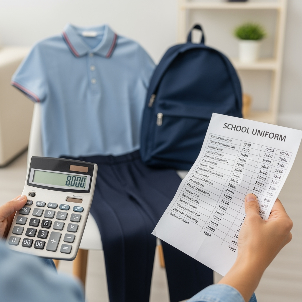 Illustration for: UAE School Uniform Costs: A Parent's Guide