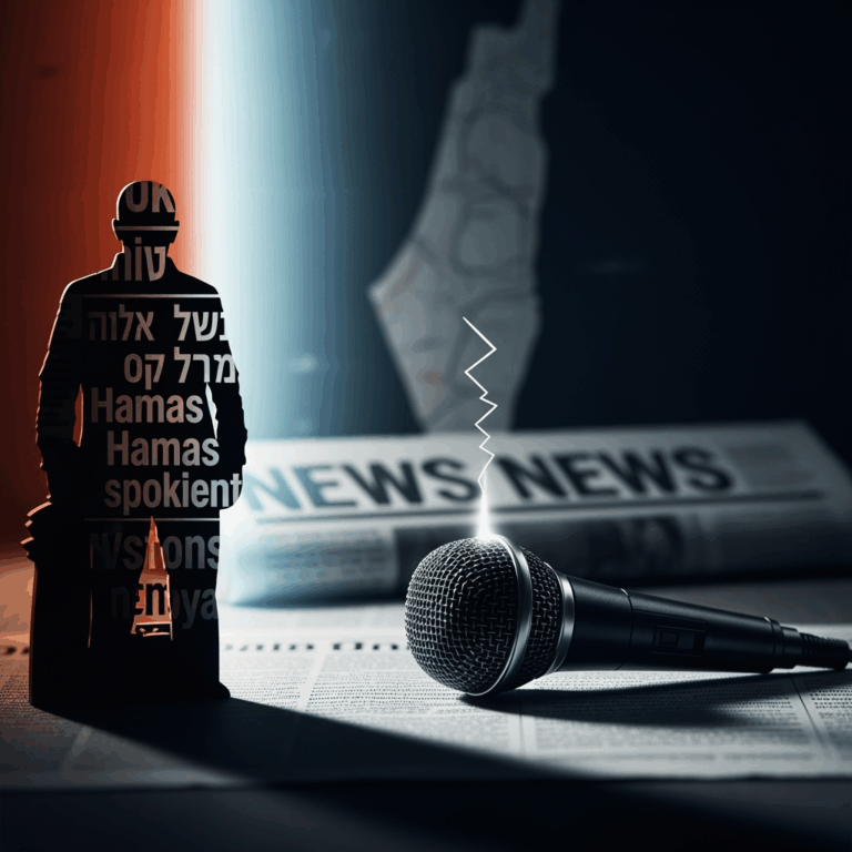 Illustration for: Israel Confirms Killing of Hamas Spokesman