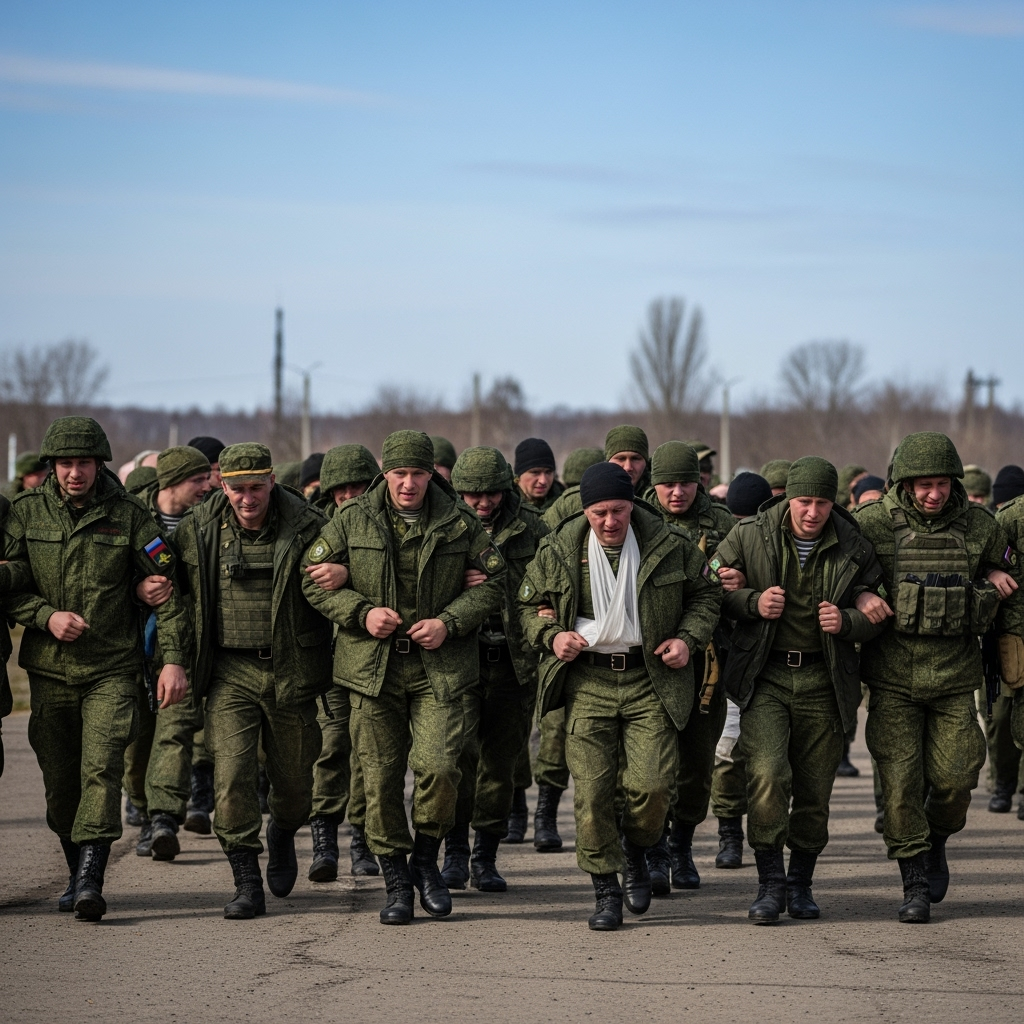 Illustration for: Russia Repatriates 146 Military Personnel from Kyiv-Controlled Areas