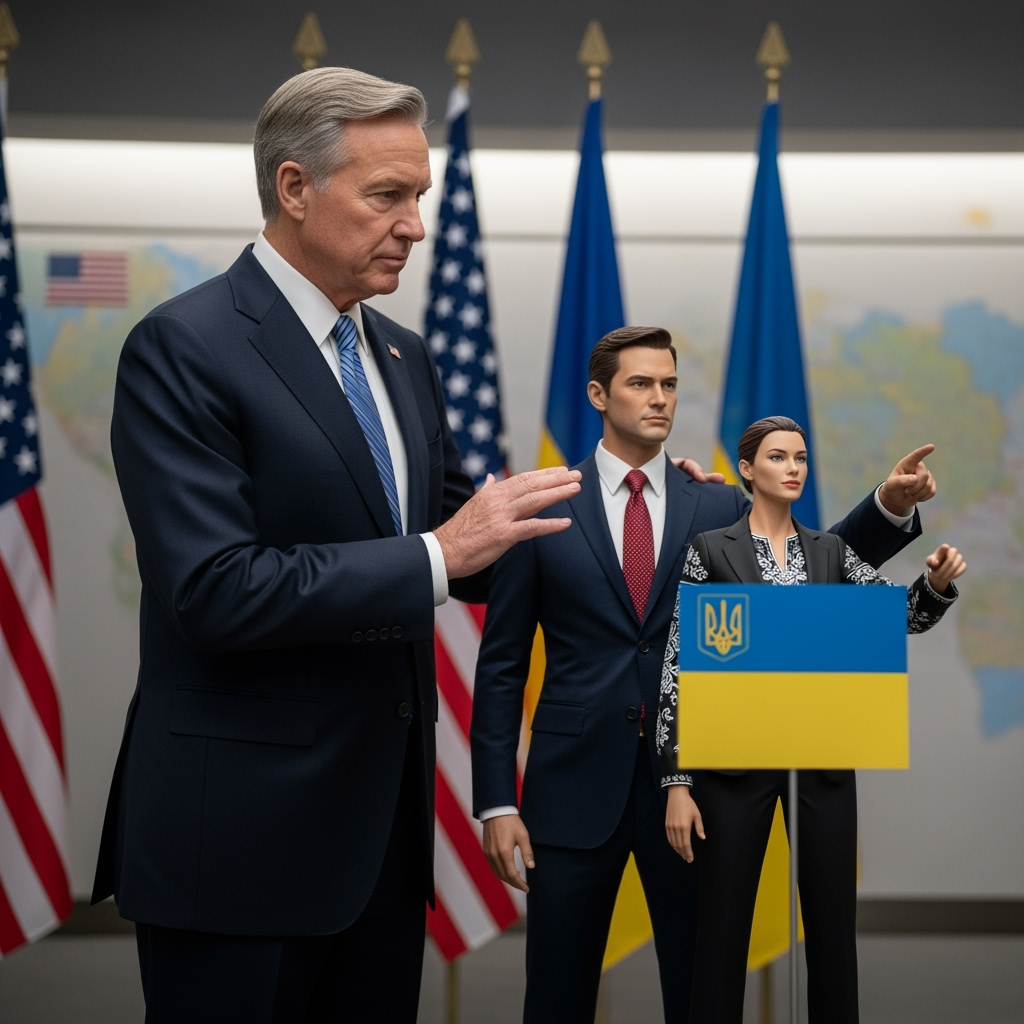 Illustration for: US to Take Secondary Role in Ukraine Conflict