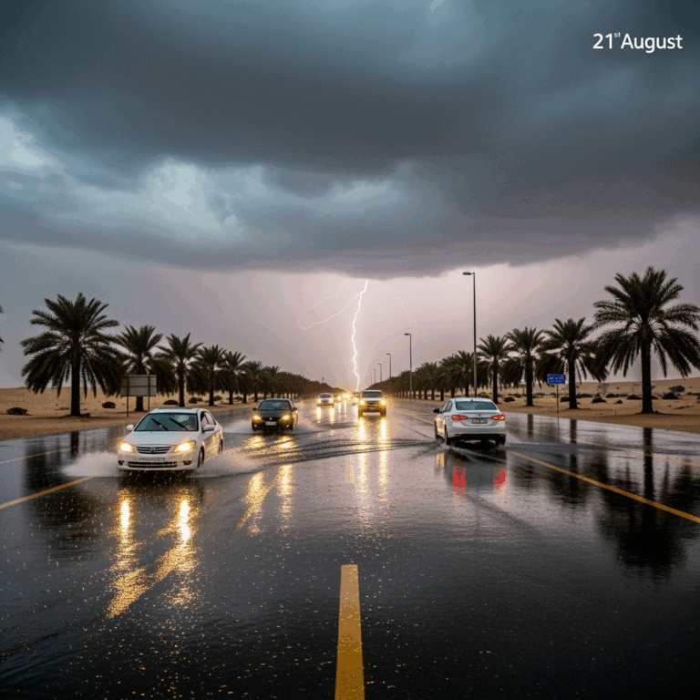 Illustration for: UAE Weather: Rain Expected on August 21