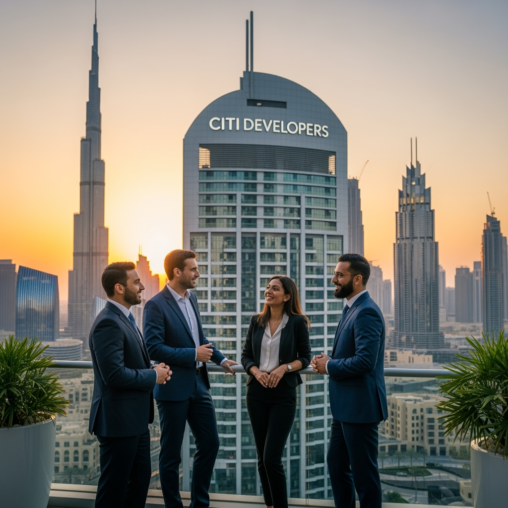 Illustration for: Citi Developers: Building Trust in Dubai Real Estate