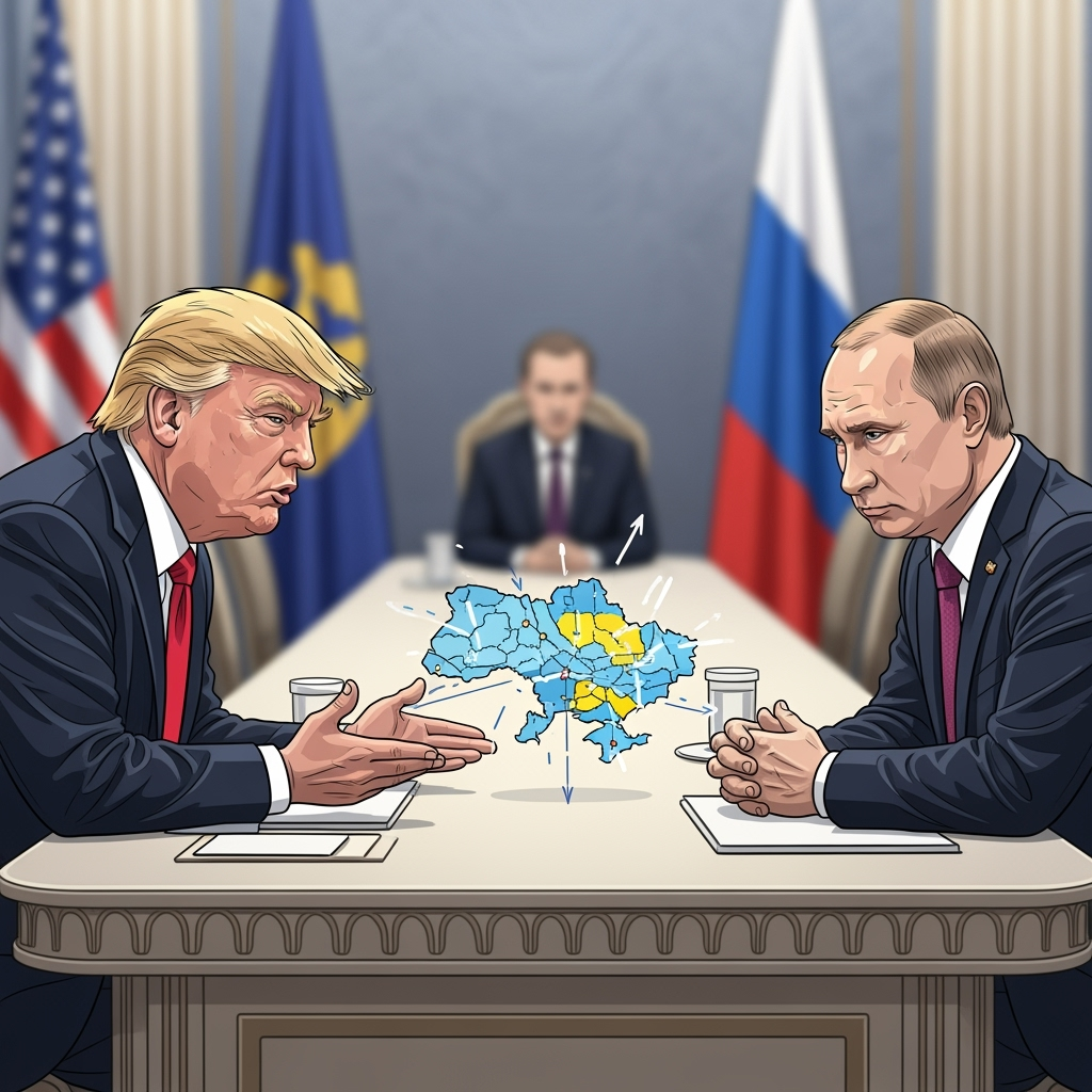 Illustration for: قمة ترامب وبوتين: تقدم دون اتفاق على أوكرانيا