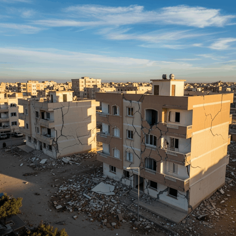 Illustration for: 4.8 Magnitude Aftershock Hits Algeria