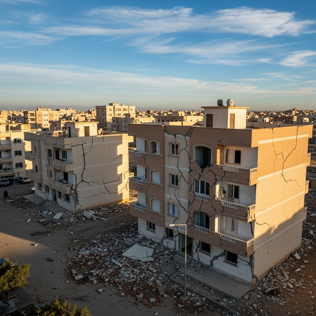 Illustration for: 4.8 Magnitude Aftershock Hits Algeria