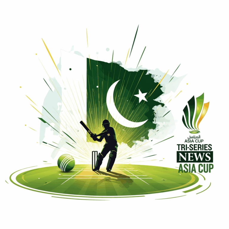 Illustration for: Pakistan Ready for Tri-Series and Asia Cup Challenge