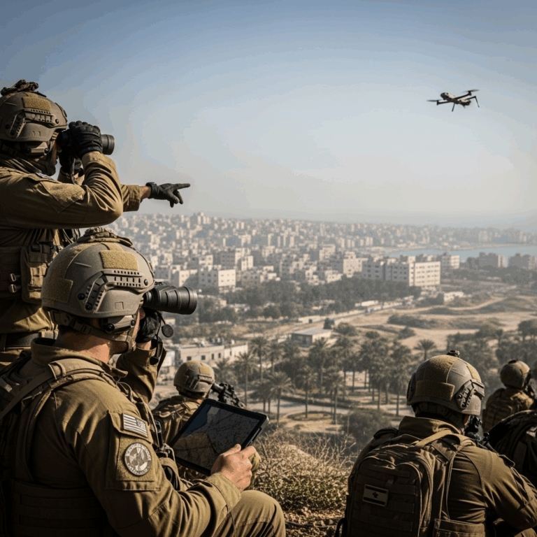 Illustration for: New Military Operation in Gaza: Strategic Goals
