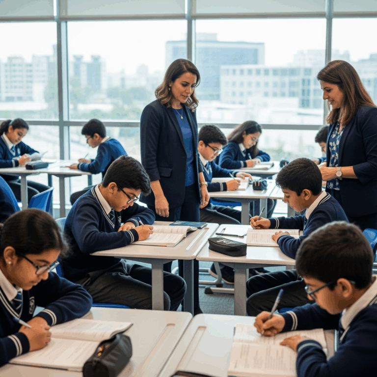 Illustration for: EIS Dubai Bans Phones, Aims for Focused Learning