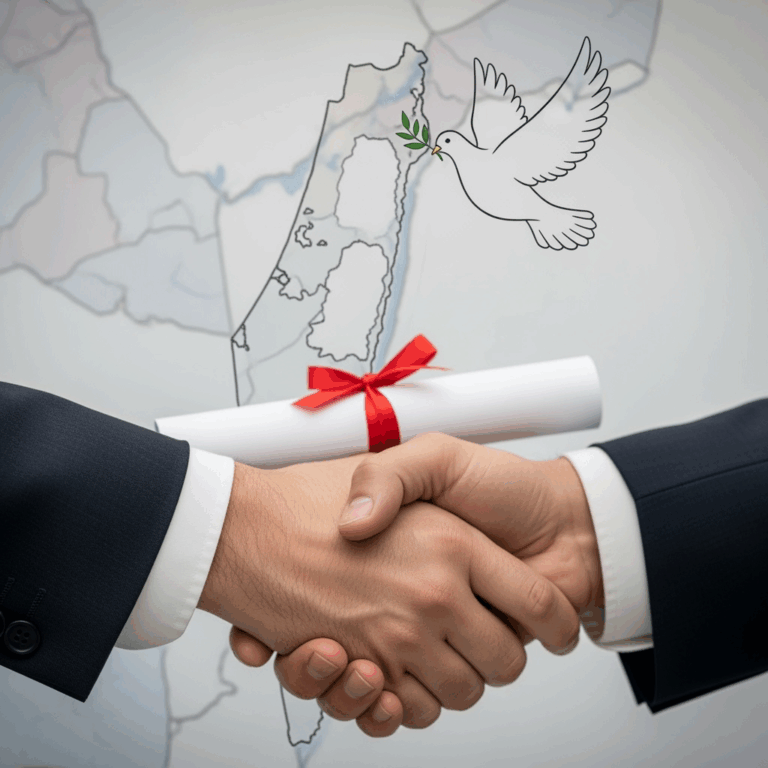 Illustration for: Hamas Receives New Proposal for Gaza Ceasefire
