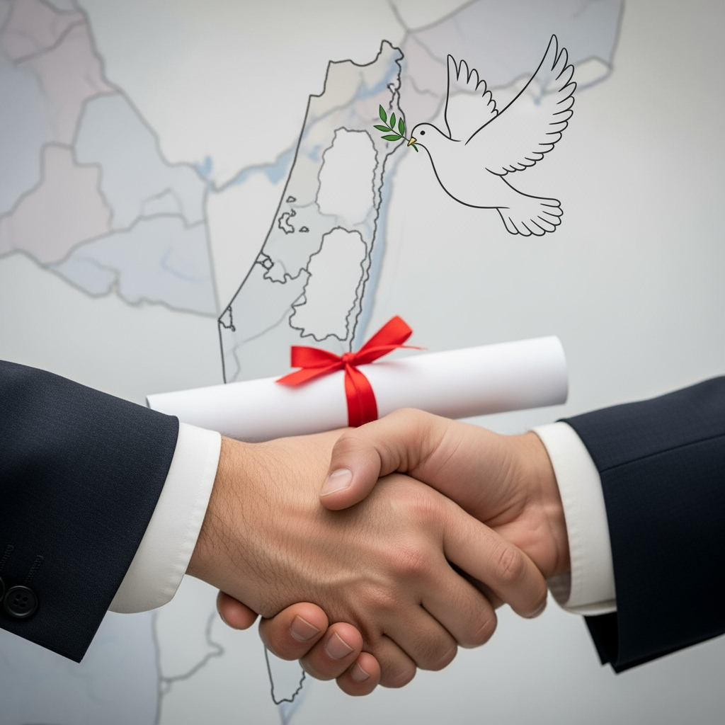 Illustration for: Hamas Receives New Proposal for Gaza Ceasefire