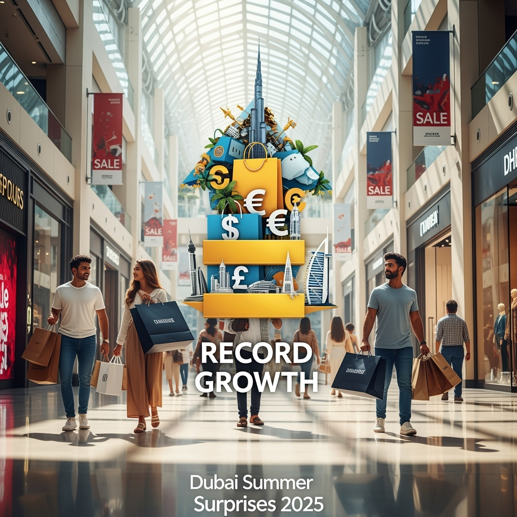 Illustration for: Dubai Summer Surprises 2025: Record Growth & Retail Boom