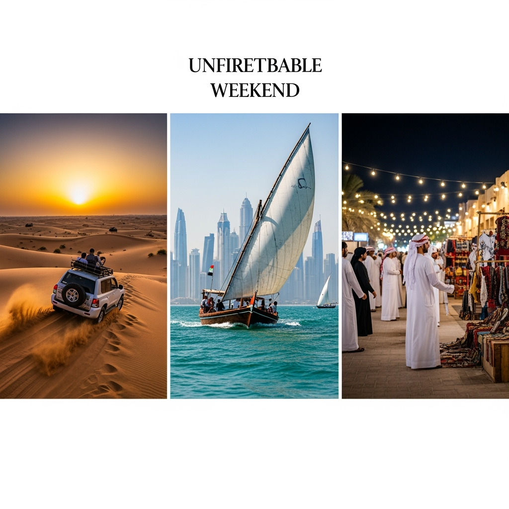 Illustration for: Unforgettable Weekend Events in UAE