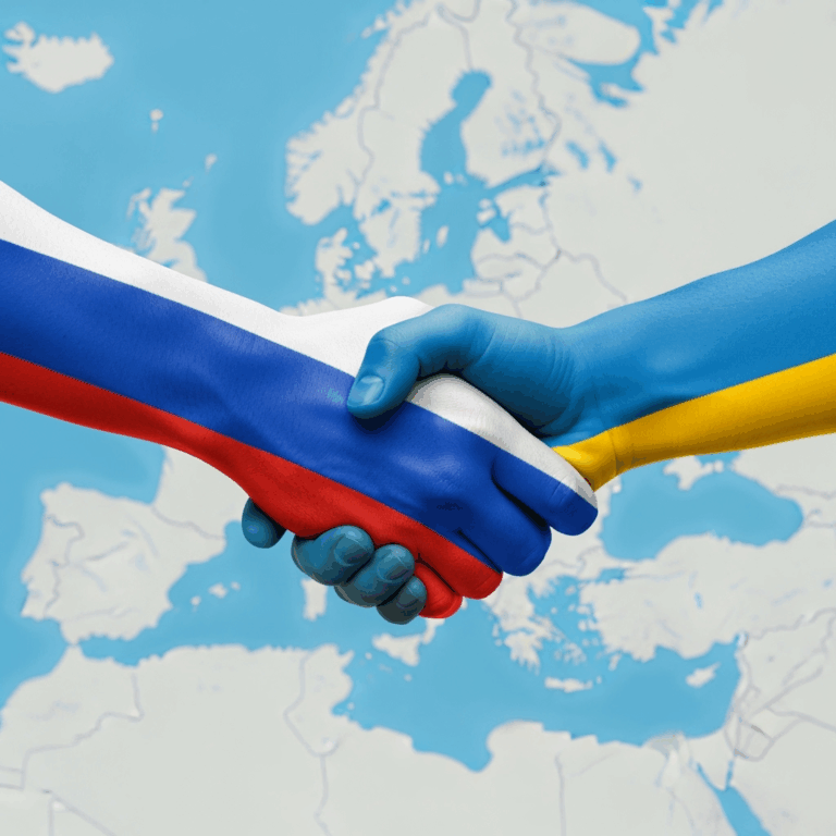 Illustration for: Diplomatic Efforts for Russia-Ukraine Conflict