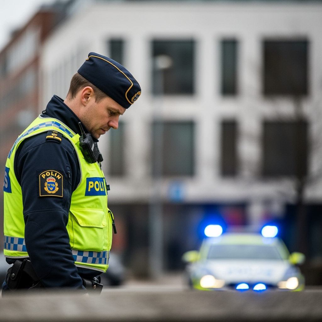 Illustration for: Swedish Police Investigate Shooting Incident