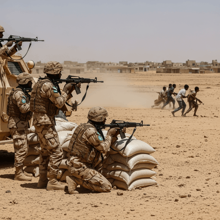 Illustration for: Somali Forces Thwart Militia Movements