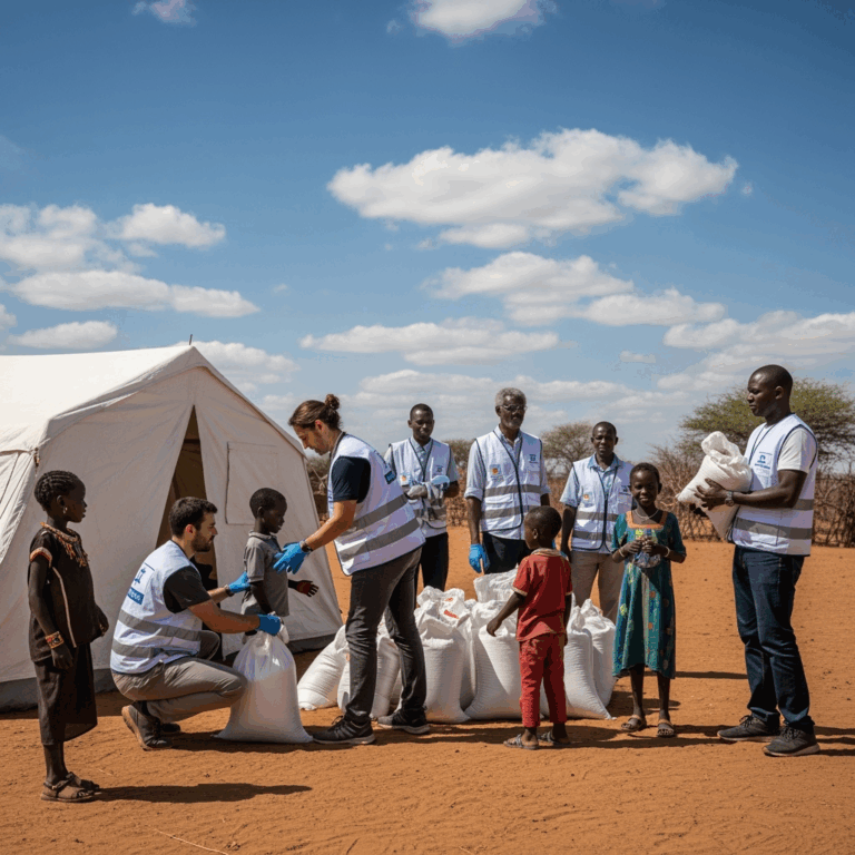 Illustration for: Israel's Aid Initiative in South Sudan Amid Controversy