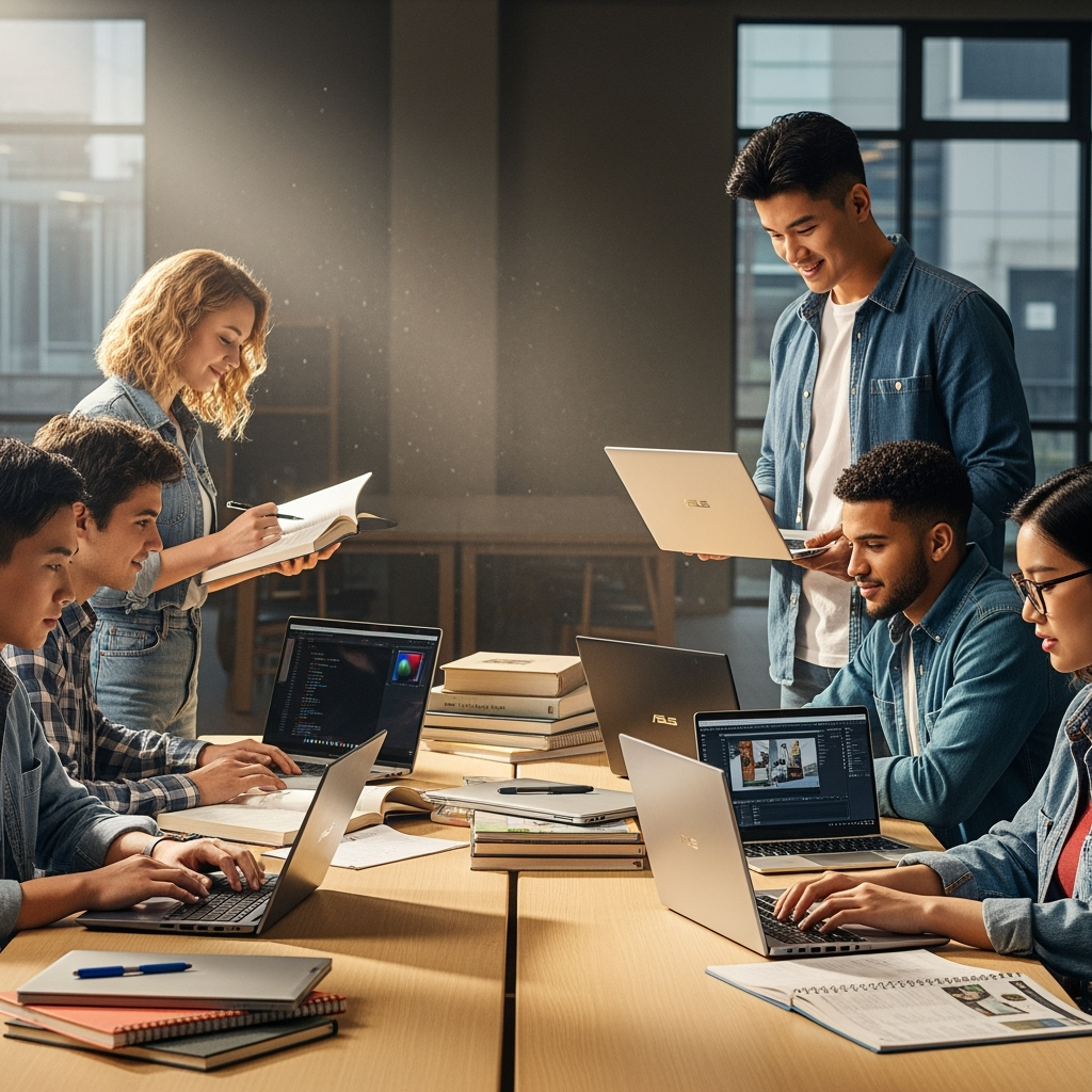 Illustration for: Upgrade Your School Year with ASUS Laptops