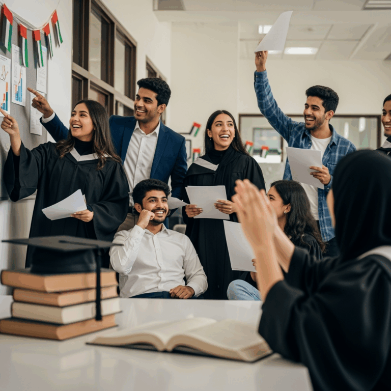 Illustration for: نتائج المستوى المتقدم في مدارس الإمارات تظهر أداءً قوياً