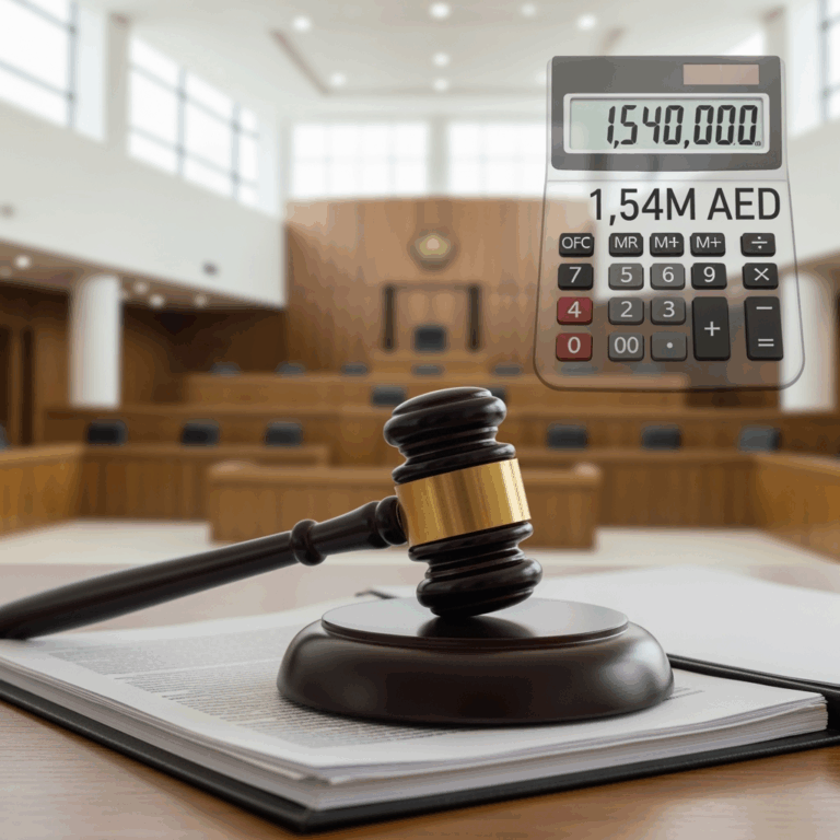 Illustration for: المحكمة تأمر شركة بدفع 1.54 مليون درهم لموظف