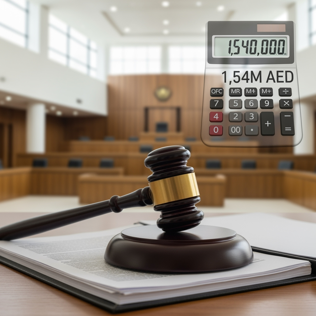 Illustration for: المحكمة تأمر شركة بدفع 1.54 مليون درهم لموظف