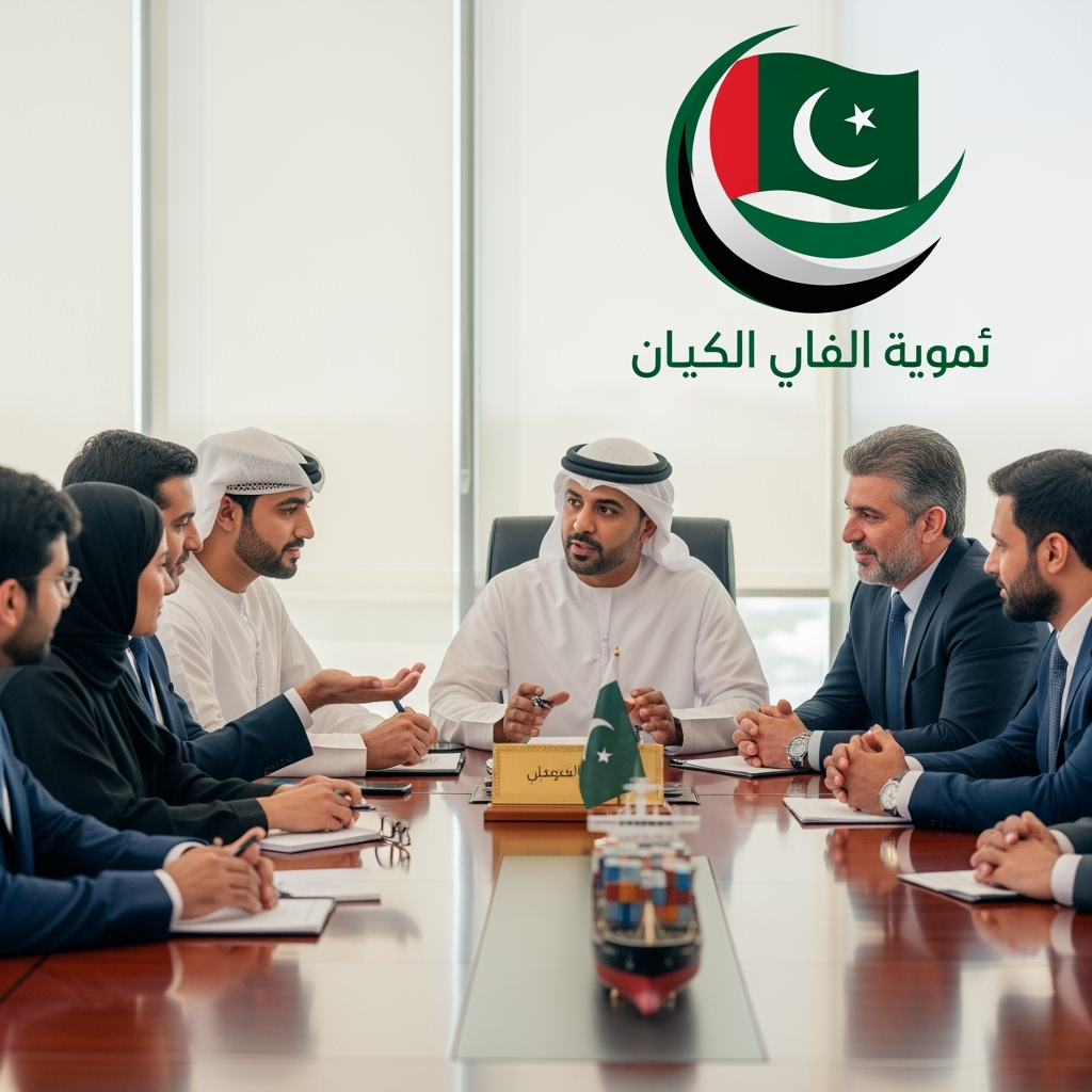 Illustration for: دور مجلس الأعمال الباكستاني في الإمارات وتعزيز التجارة