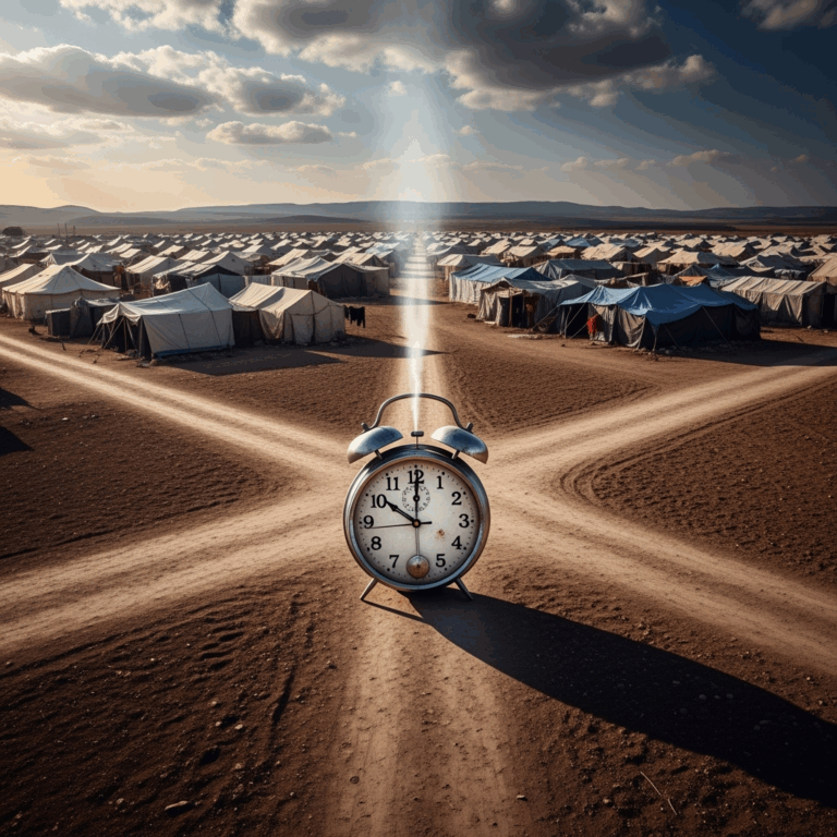 Illustration for: Al-Hol Camp: A Ticking Time Bomb at a Crossroads