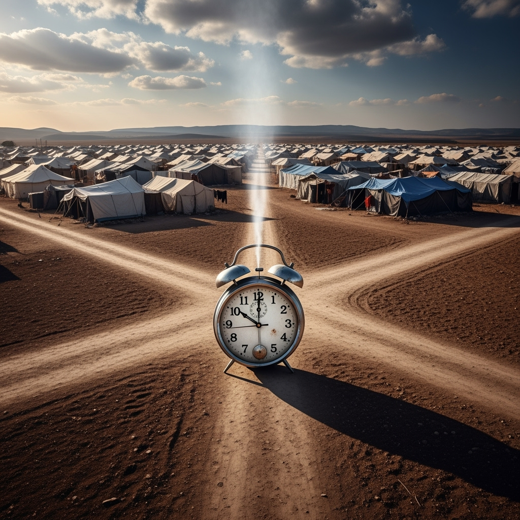 Illustration for: Al-Hol Camp: A Ticking Time Bomb at a Crossroads