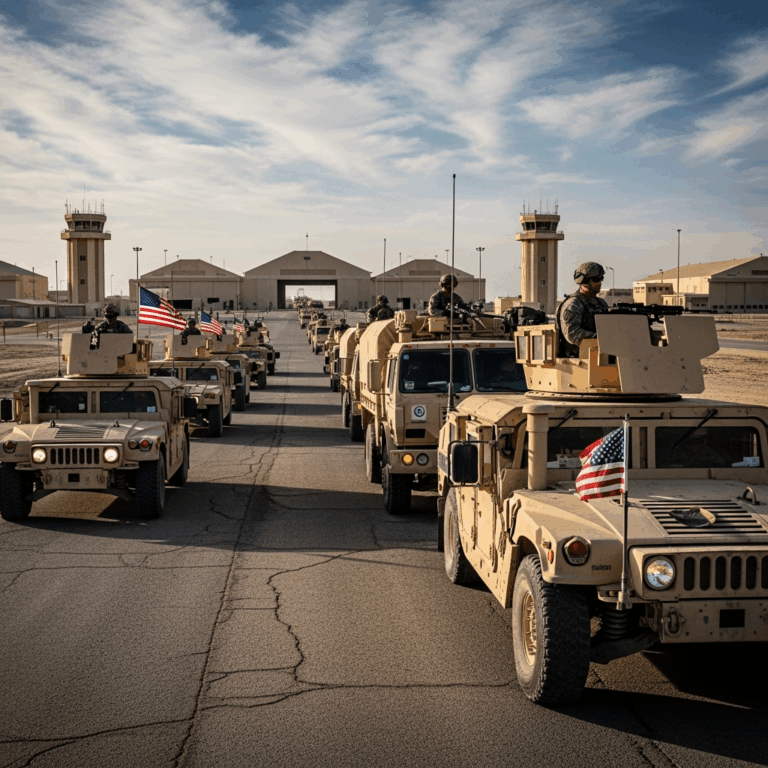 Illustration for: US Forces Withdraw from Ain al-Assad Base