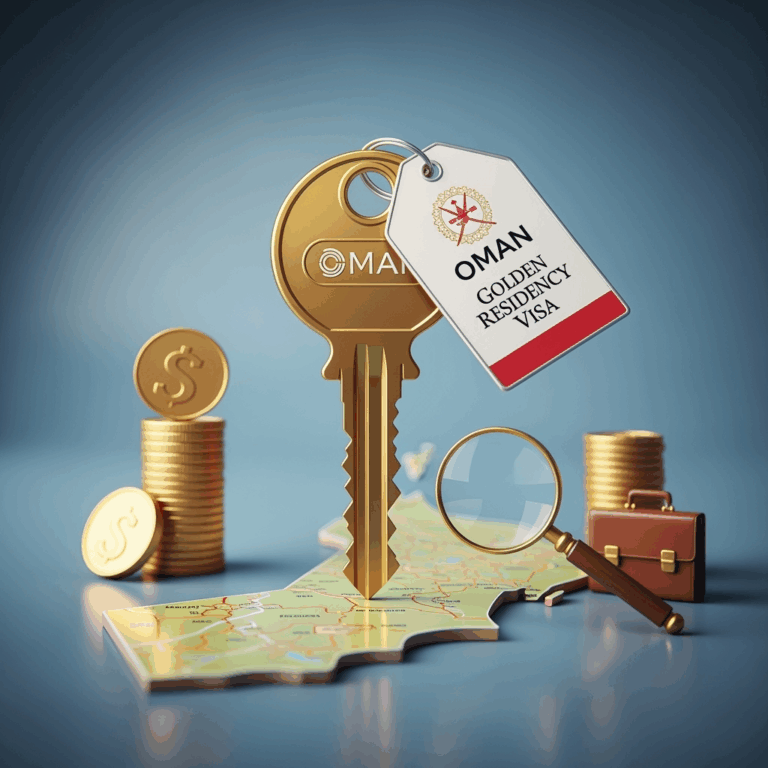 Illustration for: Oman's Golden Residency Visa: A New Investment Opportunity