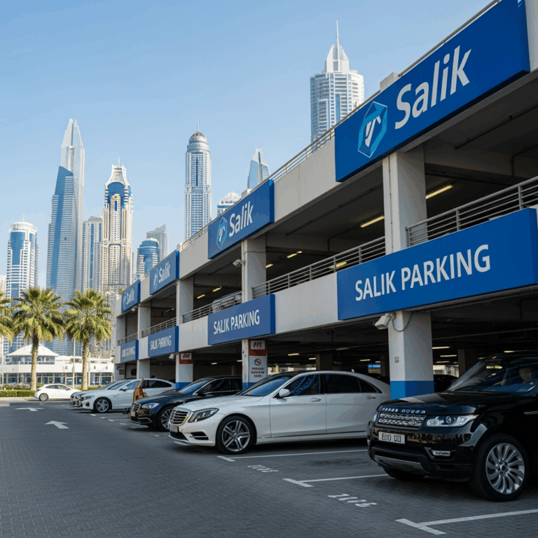 Illustration for: JBR Introduces Salik Parking for Convenience