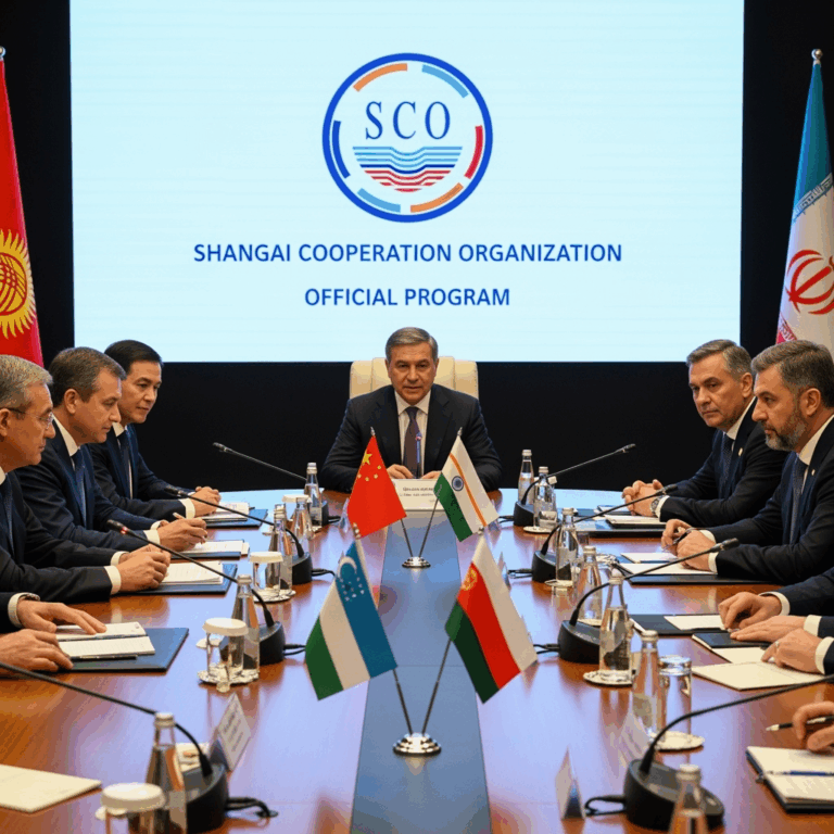 Illustration for: Shanghai Cooperation Organization's Official Program