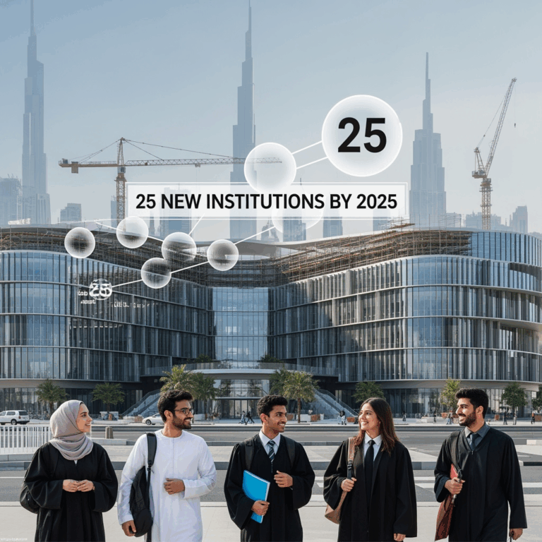 Illustration for: Dubai's Education Expansion: 25 New Institutions by 2025