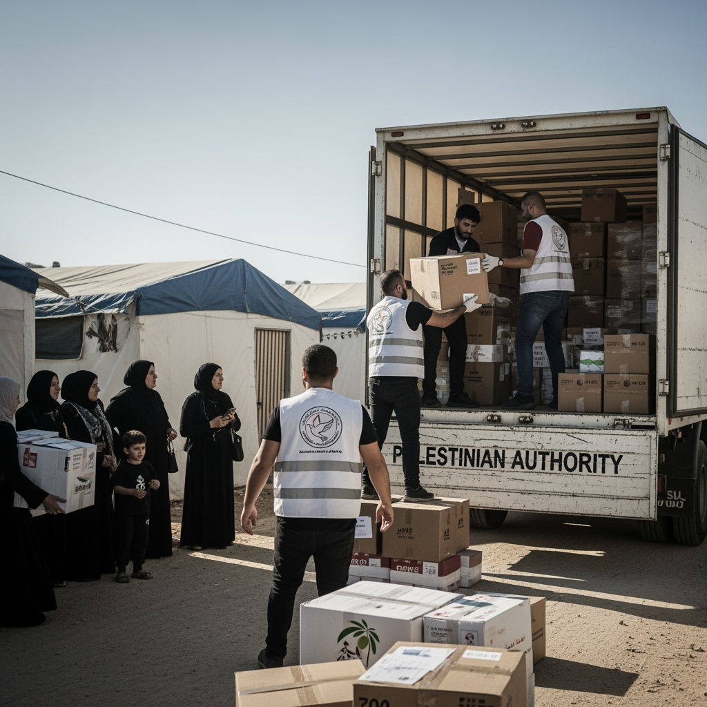 Illustration for: Palestinian Authority Delivers Weapons to Lebanese Camps