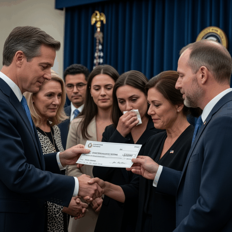 Illustration for: President Allocates Grant for Bus Accident Victims