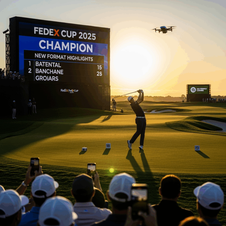 Illustration for: 2025 FedEx Cup: Dramatic Conclusion and New Changes