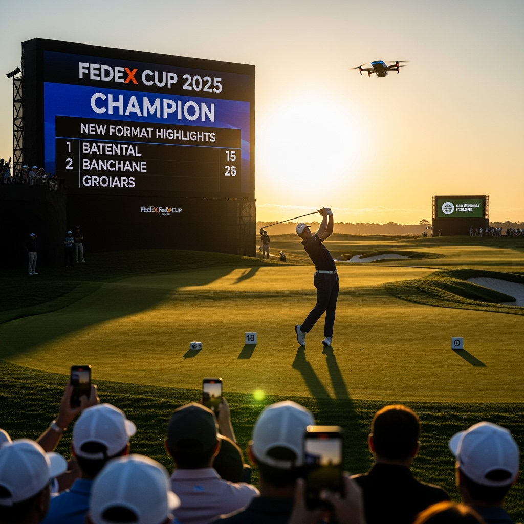 Illustration for: 2025 FedEx Cup: Dramatic Conclusion and New Changes