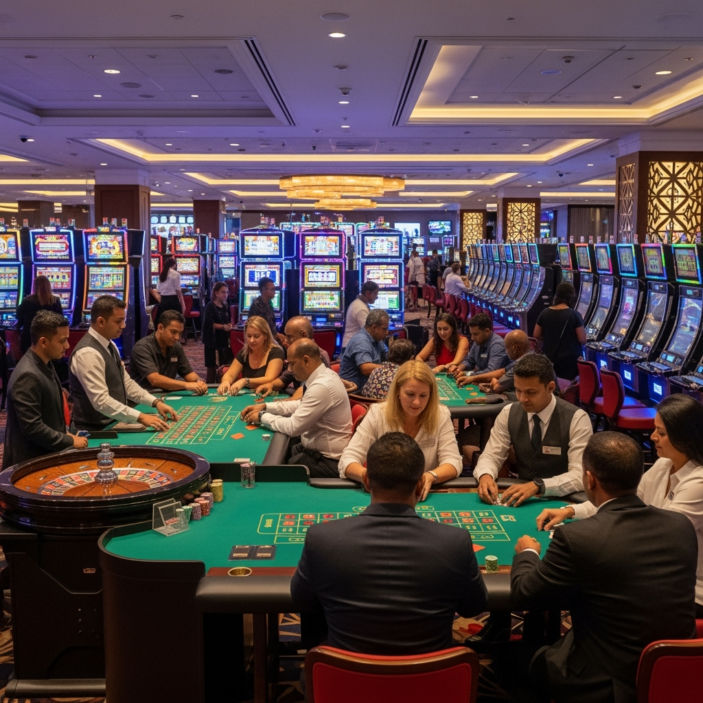 Illustration for: Sri Lanka Bets on Casinos to Boost Tourism