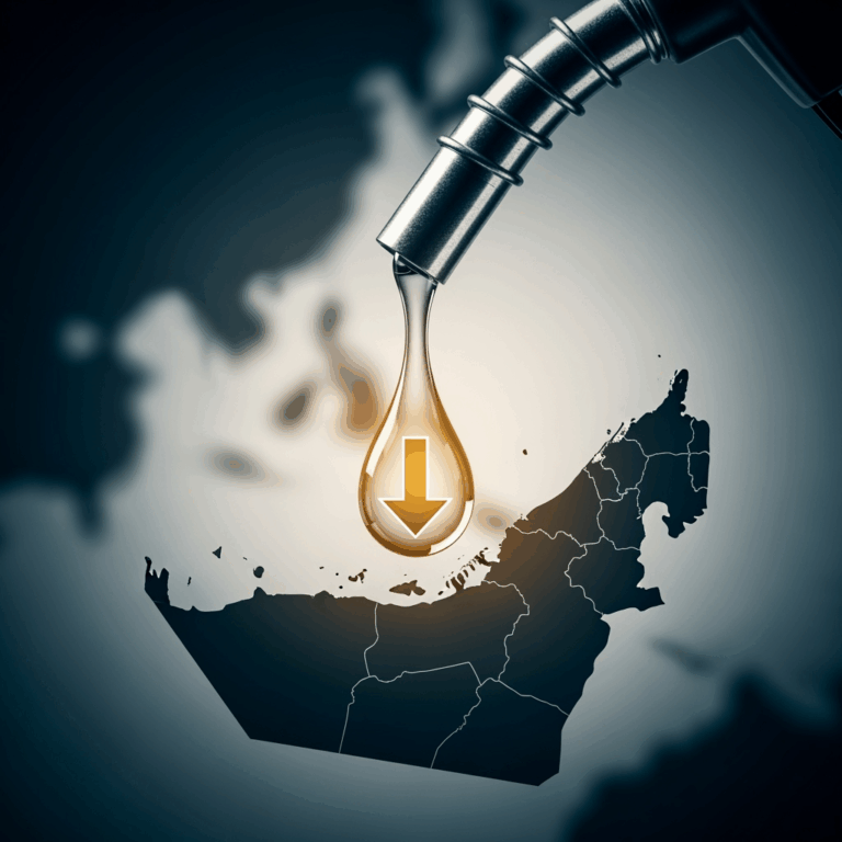 Illustration for: UAE Petrol Prices May Drop in September