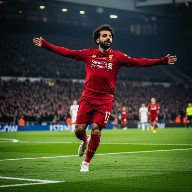 Illustration for: Mohamed Salah Sets Premier League Record