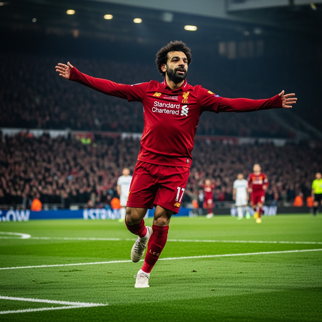 Illustration for: Mohamed Salah Sets Premier League Record
