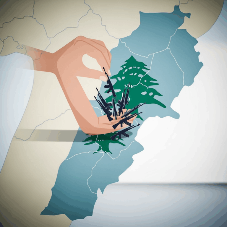 Illustration for: Lebanon Plans to Disarm Hezbollah